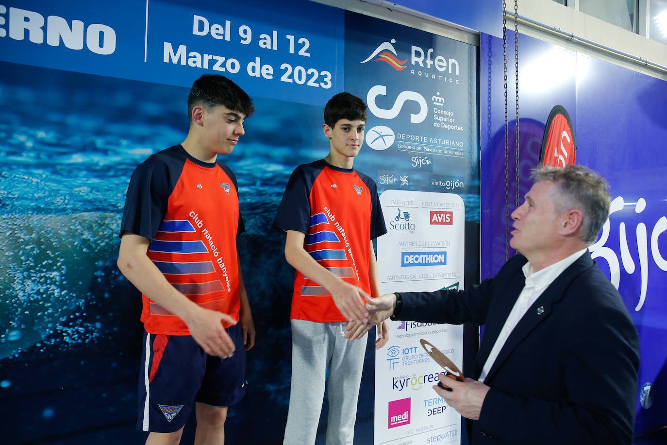 Última jornada del campeonato de natación infantil