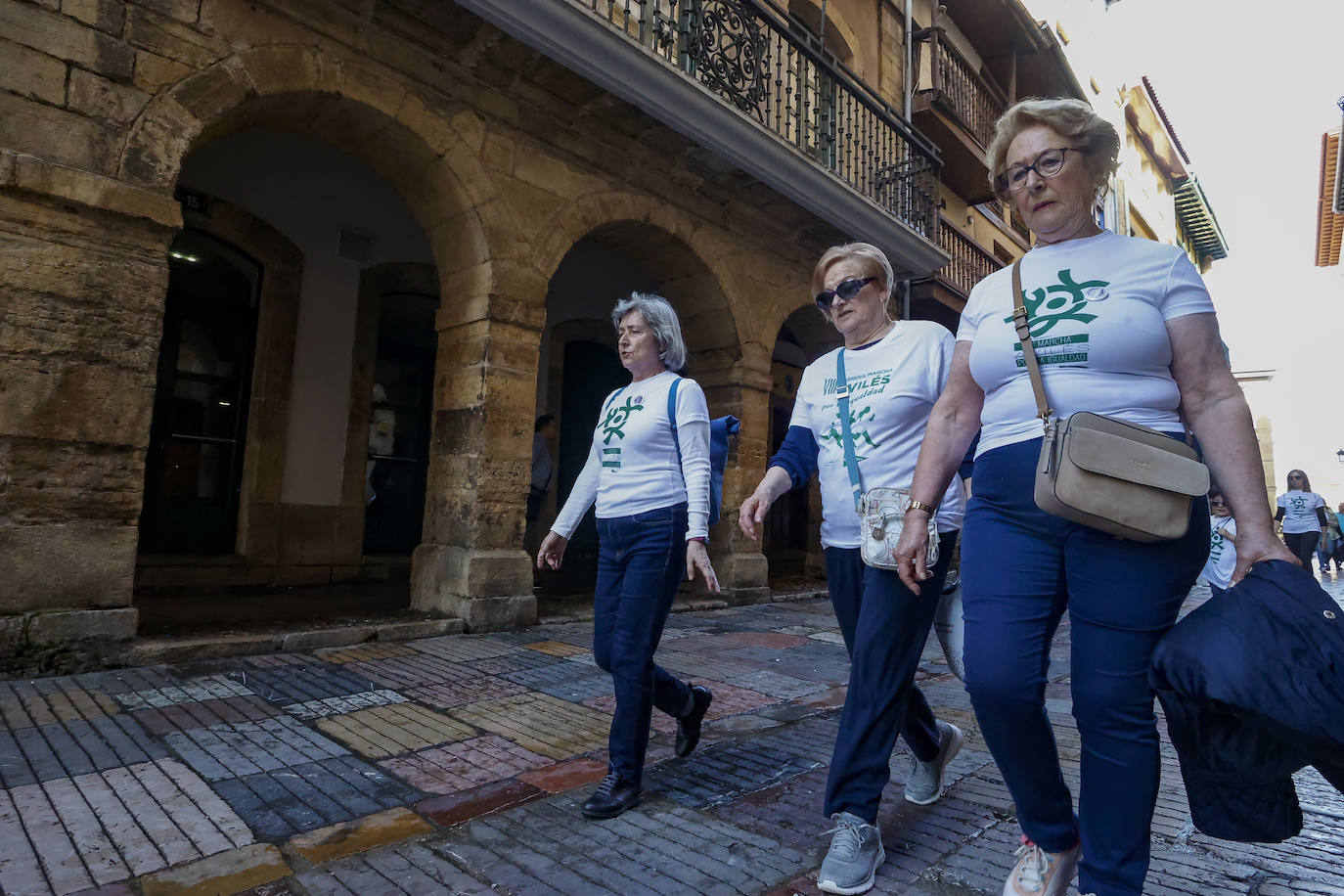 Marcha comarcal por la igualdad en Avilés