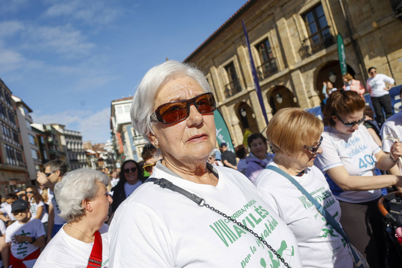 Marcha comarcal por la igualdad en Avilés