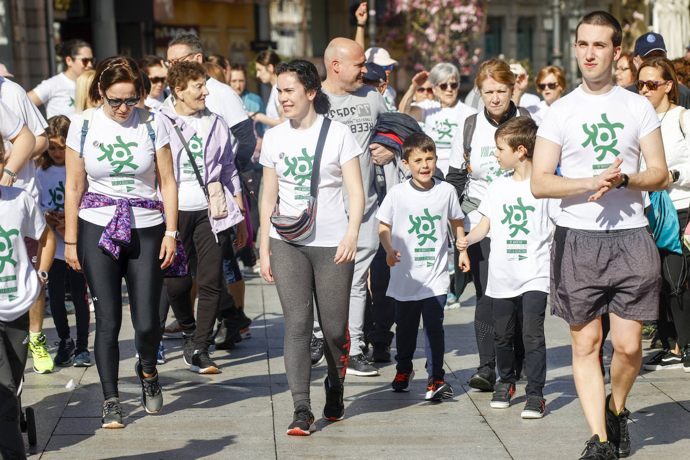 Marcha comarcal por la igualdad en Avilés