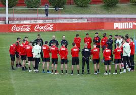 Entrenamiento del Sporting (13/03/2023)