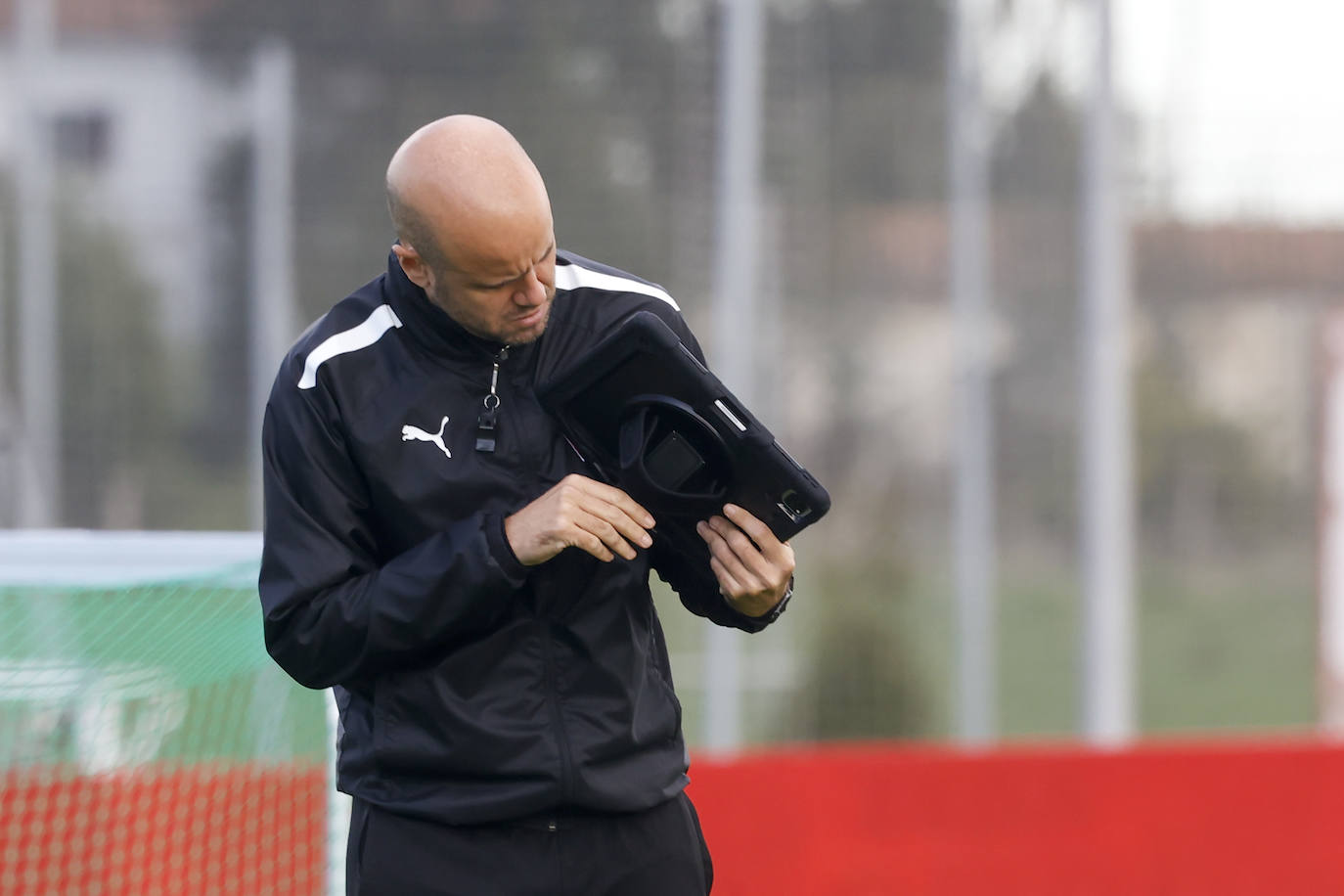 Entrenamiento del Sporting (13/03/2023)