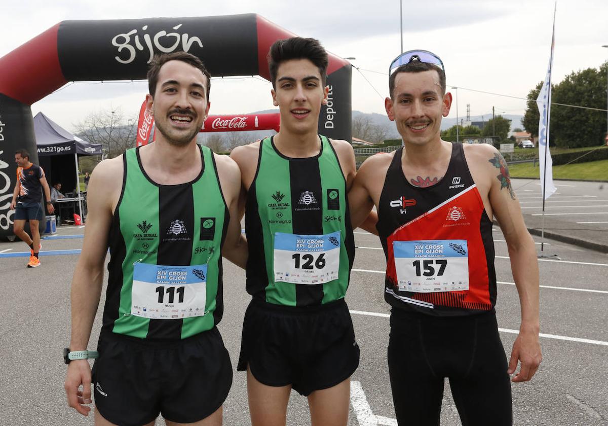 De izquierda a derecha: Hugo García, Jaime Bueno y Juan Ojanguren.