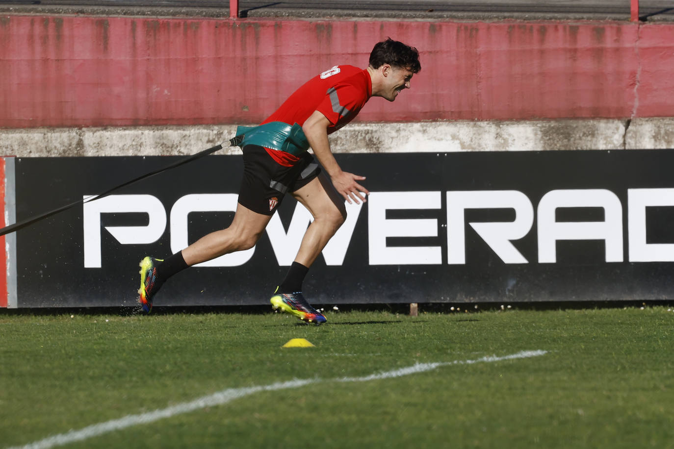 Entrenamiento del Sporting (17/03/2023)