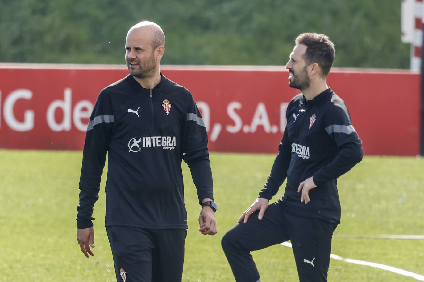 Entrenamiento del Sporting (17/03/2023)