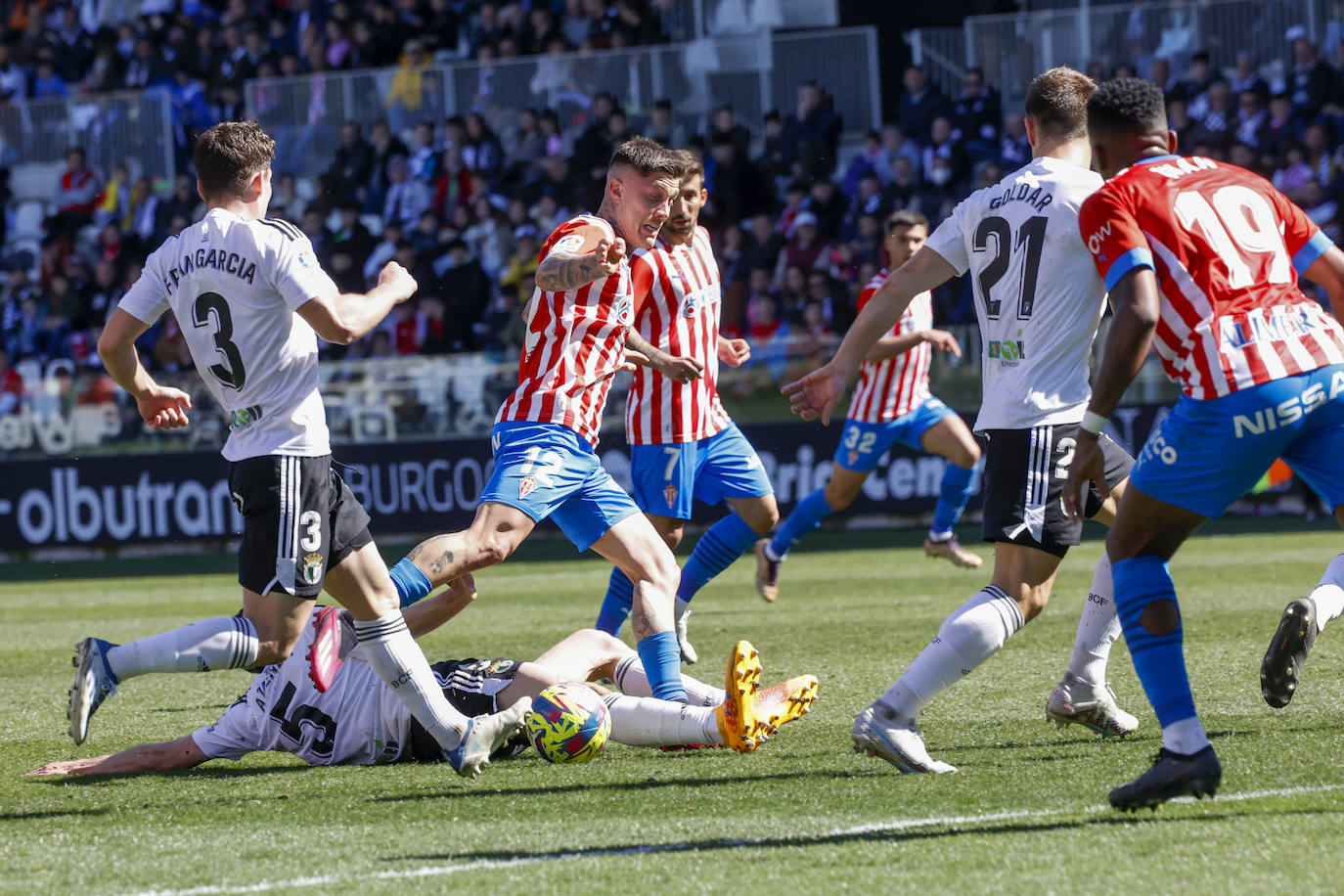 Las mejores jugadas del Burgos - Sporting