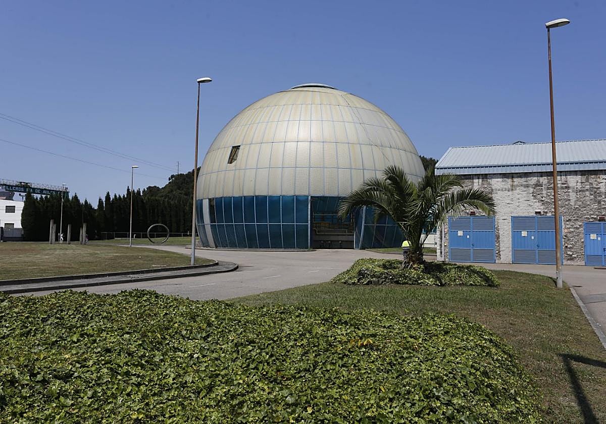 Instalaciones actuales de la depuradora de Maqua que serán reformadas para subsanar sus deficiencias.