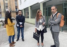 El equipo de abogados de Senén, presunto asesino de Teresa Aladro.