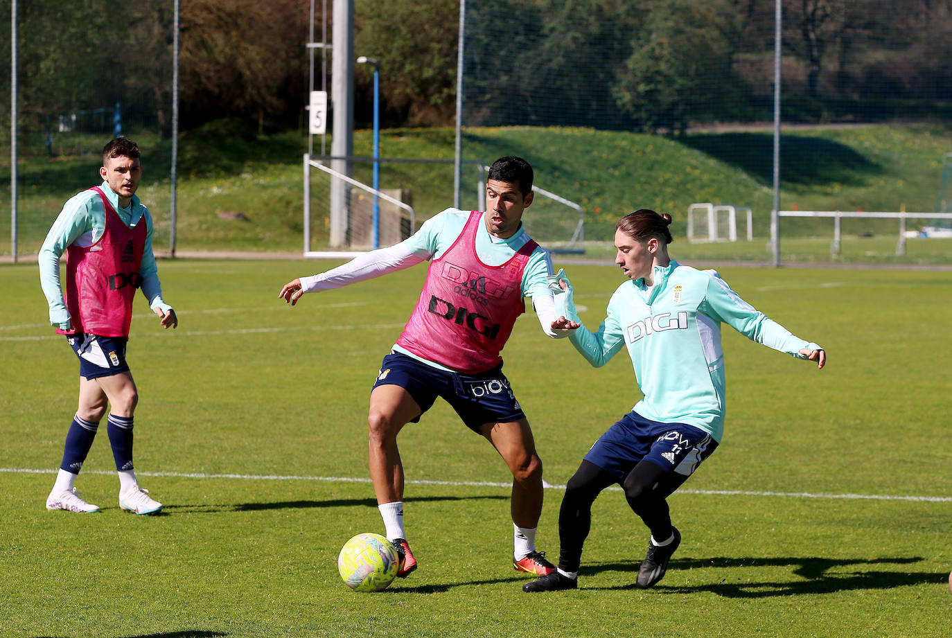 Entrenamiento del Real Oviedo (24-03-2023)