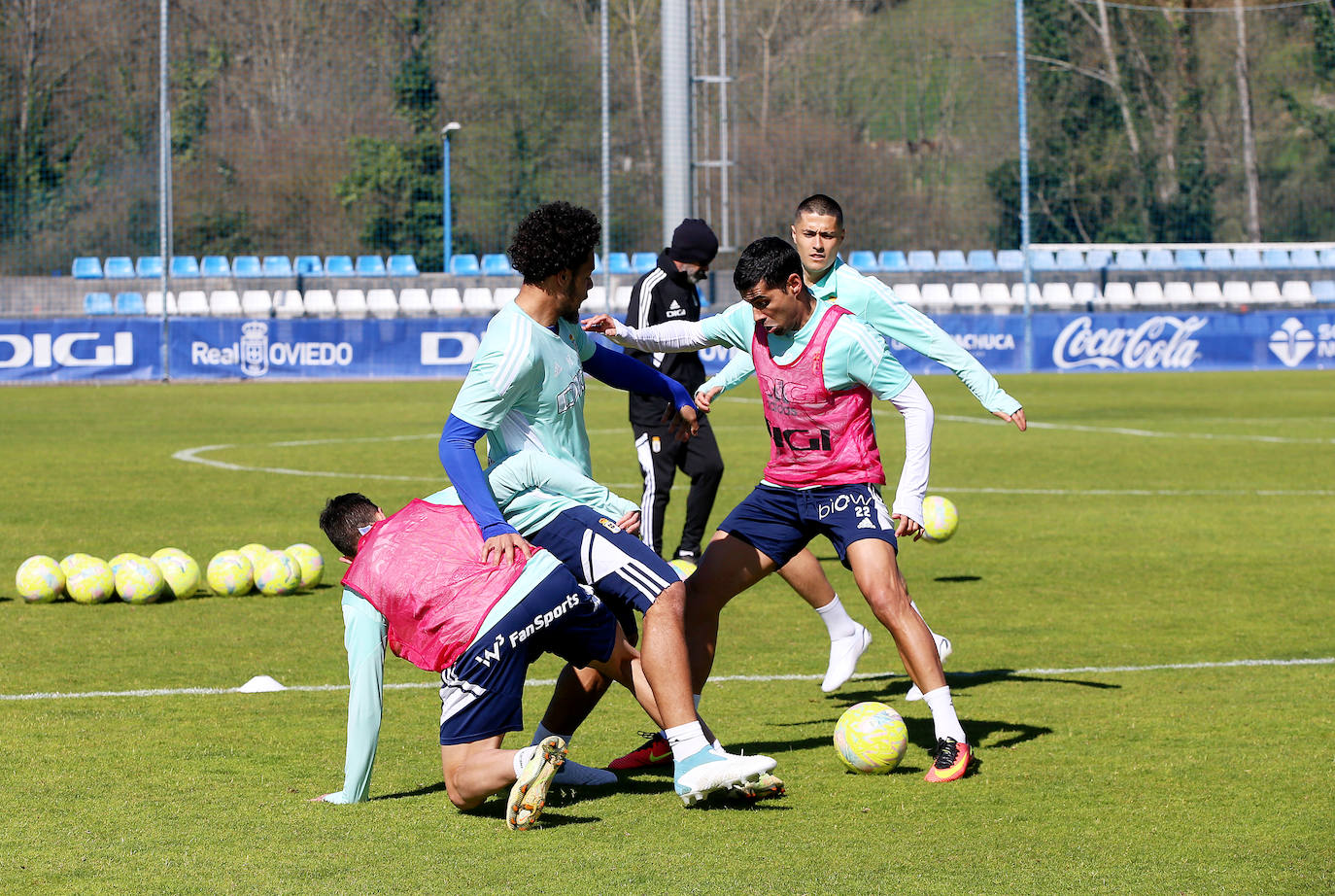 Entrenamiento del Real Oviedo (24-03-2023)