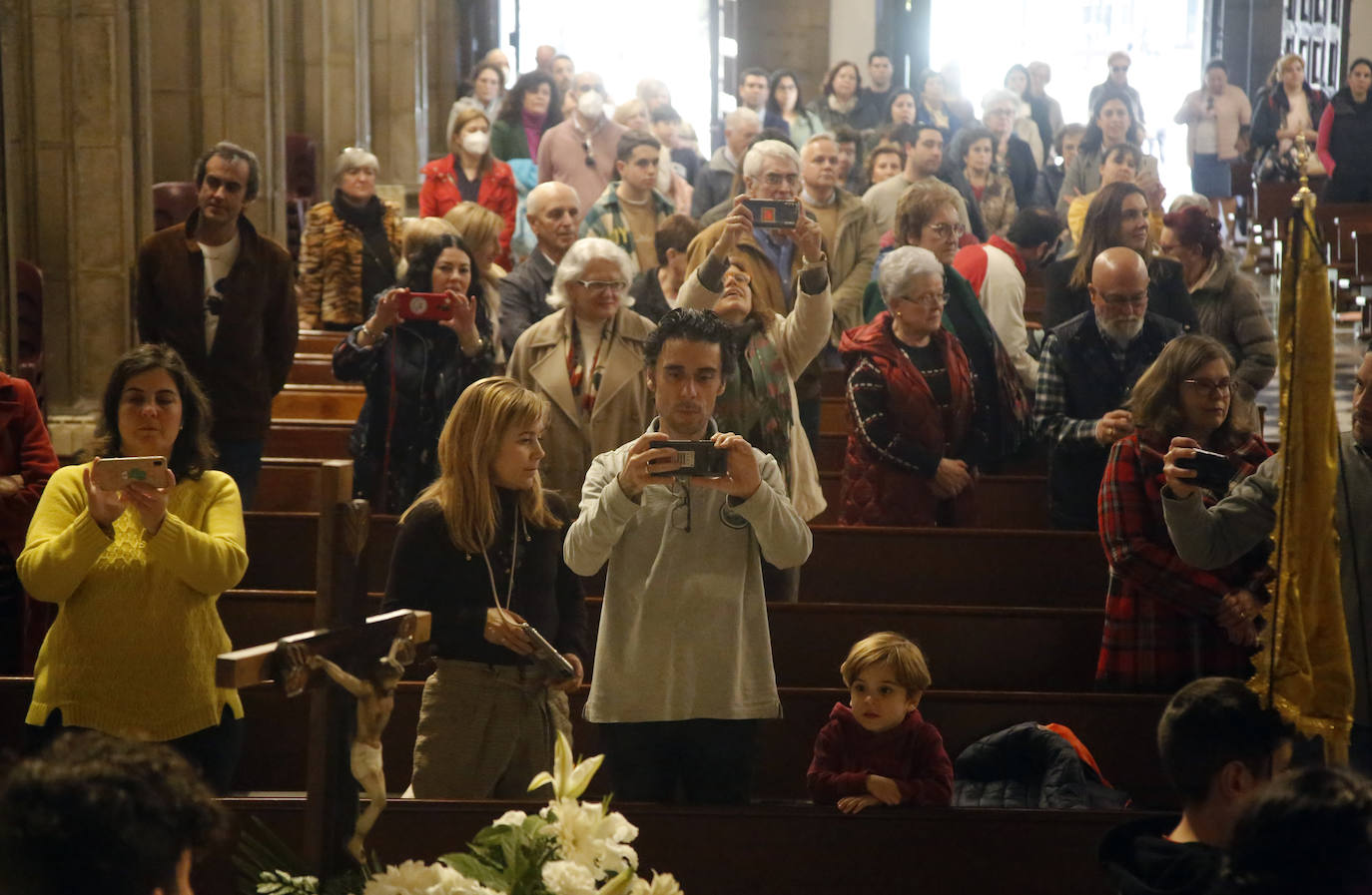 Procesión infantil en la iglesia de San José