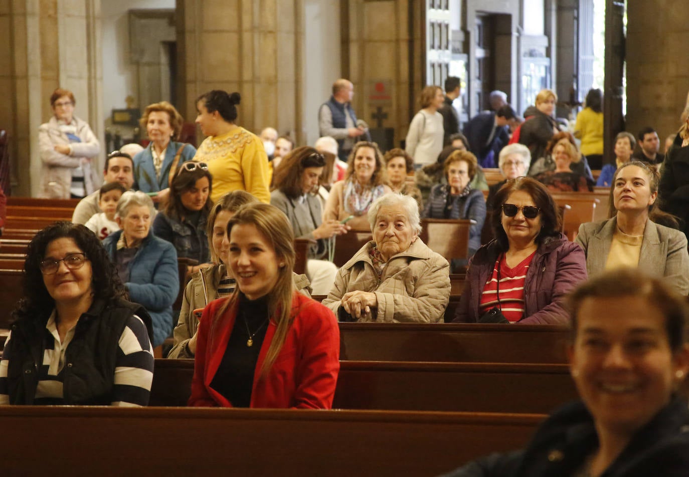 Procesión infantil en la iglesia de San José