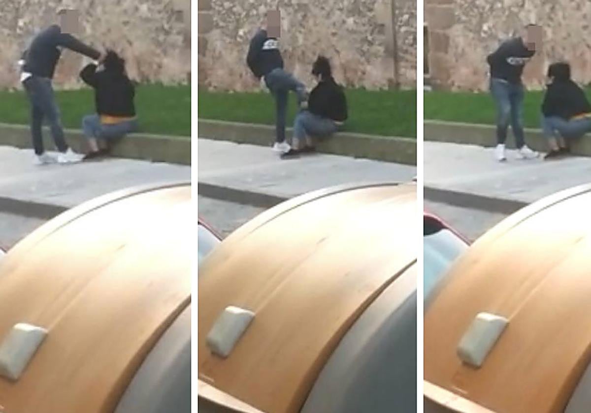 Insulta, escupe y patea a su pareja en plena calle en Gijón | El ...