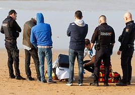 El equipo médico desplazado a San Lorenzo sólo pudo certificar la muerte del hombre.