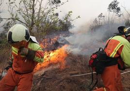 Última hora de los incendios en Asturias