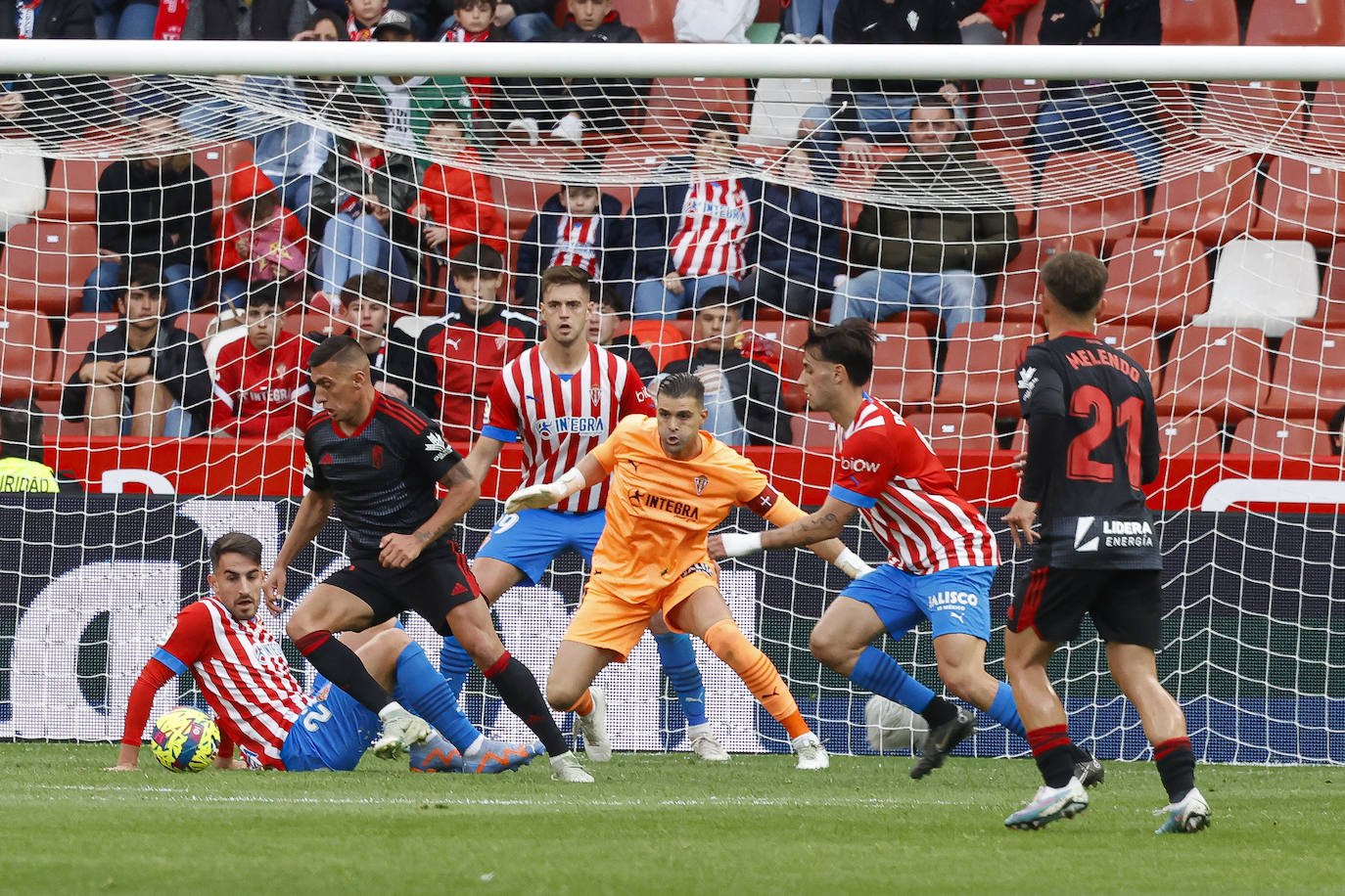 Las mejores jugadas del Sporting - Granada