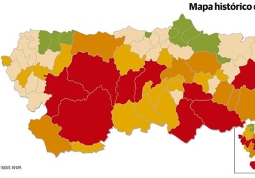 Los incendios arrasan en los últimos 23 años una superficie igual a la cuarta parte de Asturias