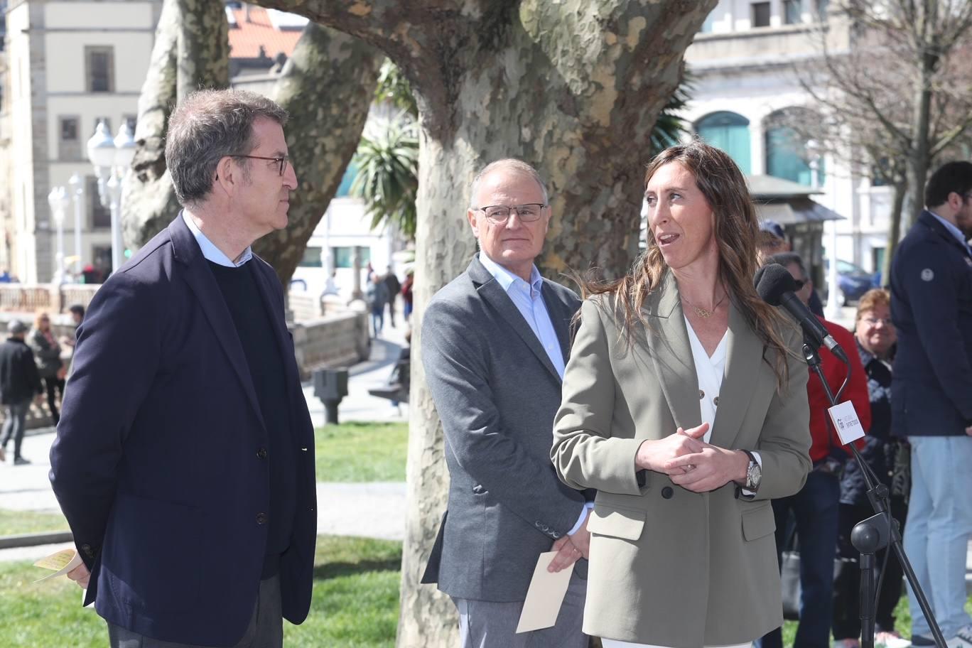 Núñez Feijóo visita Gijón