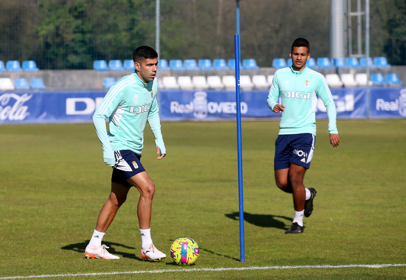 Entrenamiento del Real Oviedo (06/04/2023)