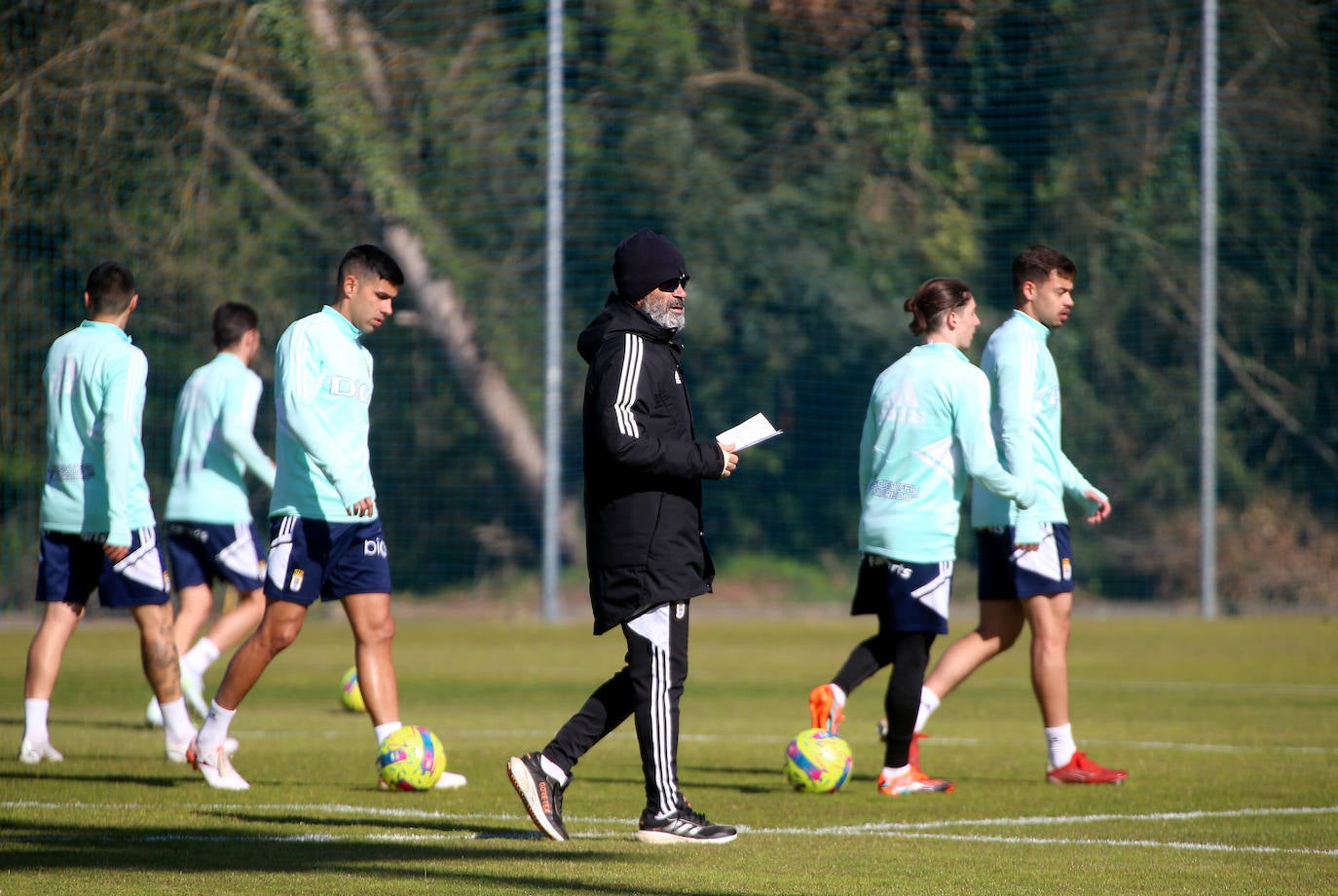 Entrenamiento del Real Oviedo (06/04/2023)