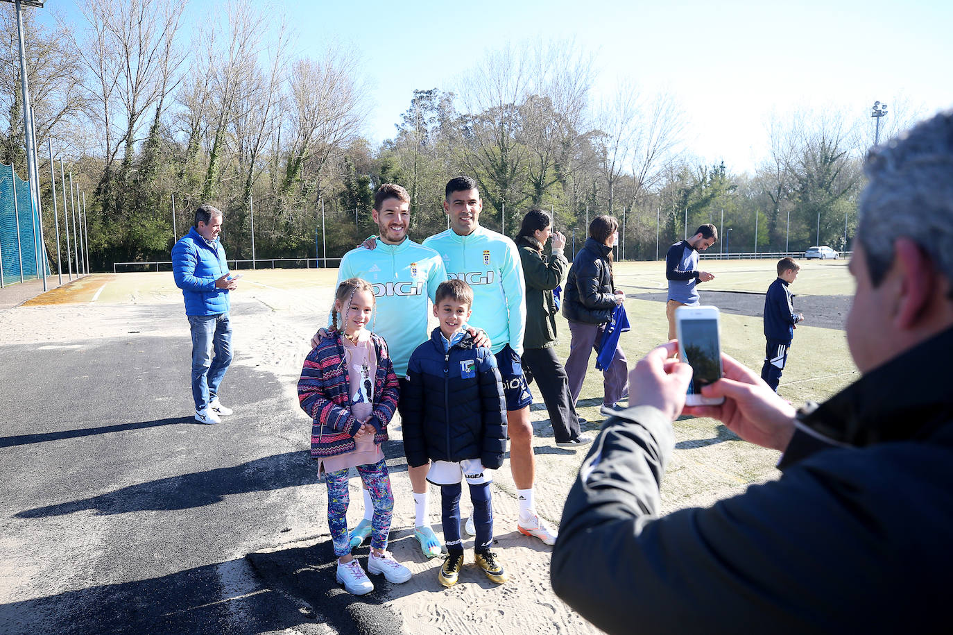 Entrenamiento del Real Oviedo (06/04/2023)