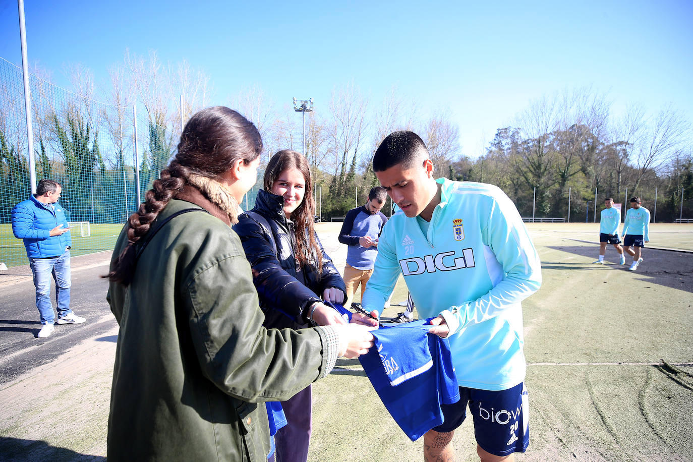 Entrenamiento del Real Oviedo (06/04/2023)