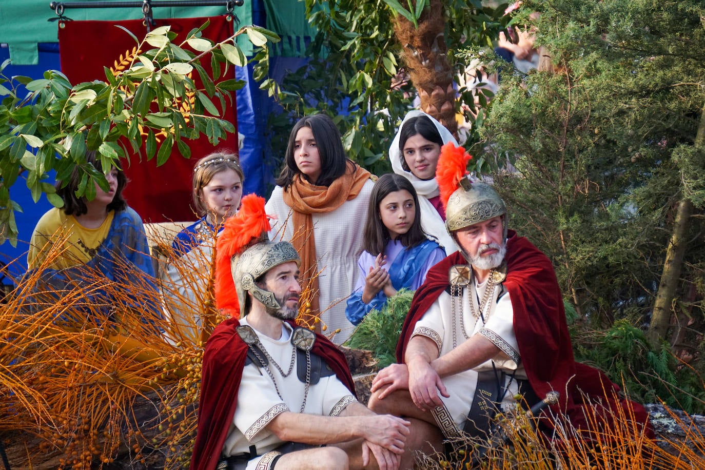 Infiesto revive el Vía Crucis