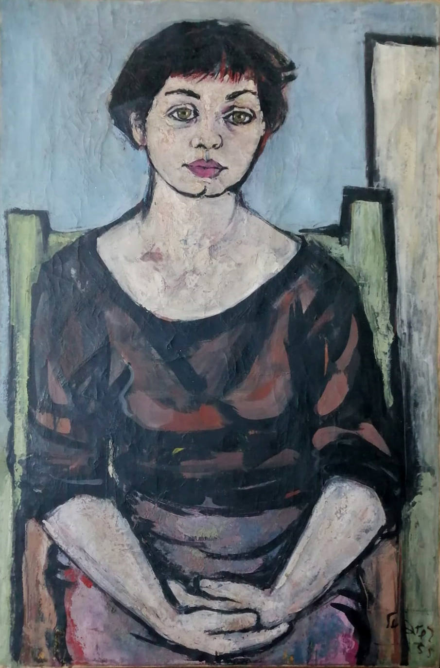 'Retrato de mi mujer', 1955.