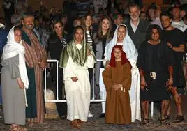 Los Reyes visitan la Pasión de Cristo de Chinchón
