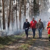 «Está claro que en los incendios hay algo organizado y que se atacan sitios estratégicos para hacer daño»