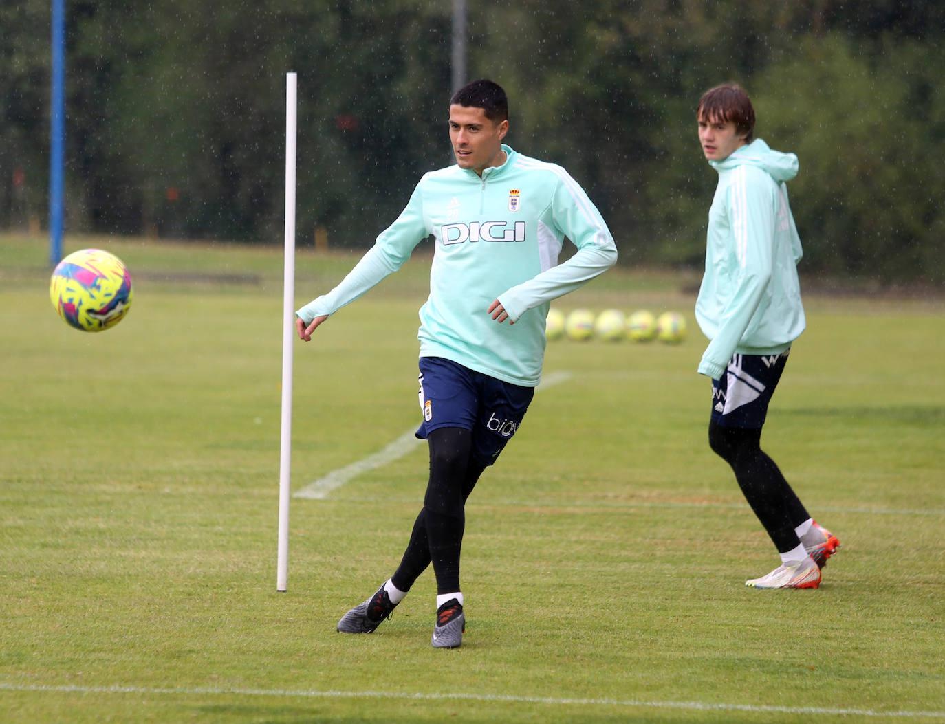 Entrenamiento del Real Oviedo (12/04/2023)