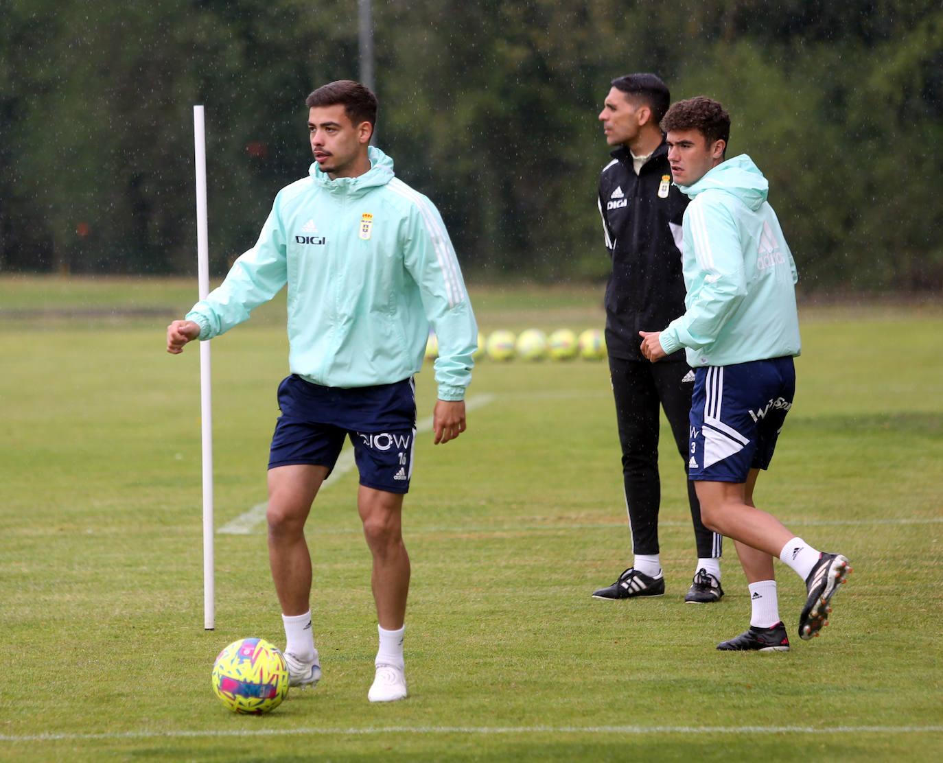 Entrenamiento del Real Oviedo (12/04/2023)