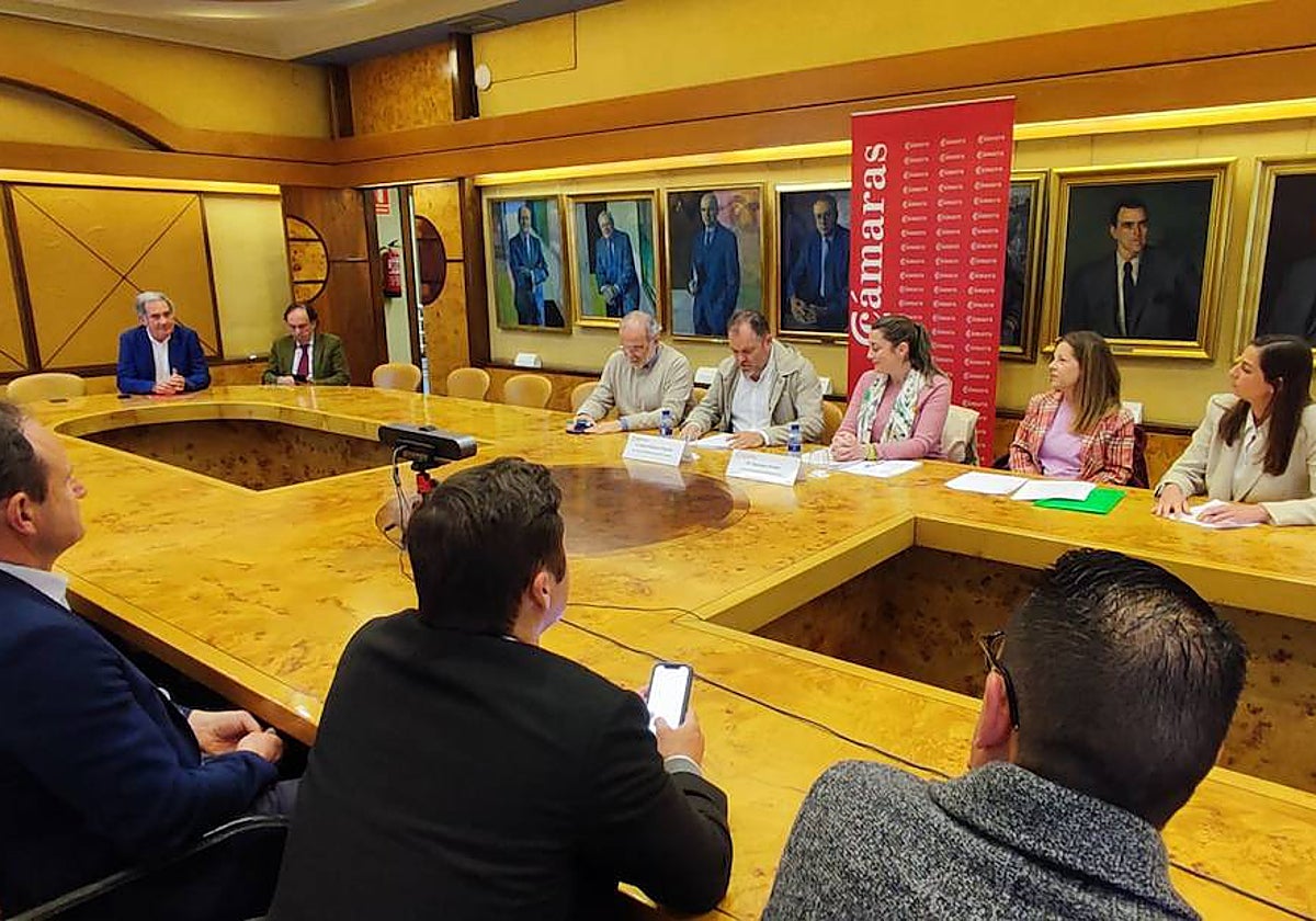 Un momento del encuentro.