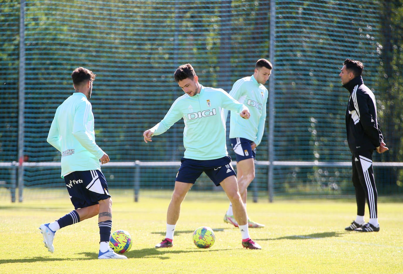 Entrenamiento del Real Oviedo (14/04/2023)