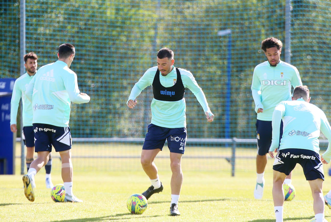 Entrenamiento del Real Oviedo (14/04/2023)