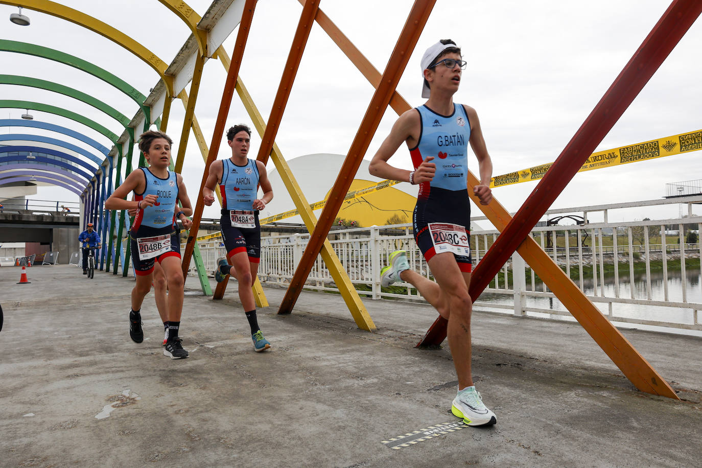 La contrarreloj de talentos da el pistoletazo de salida al Duatlón de Avilés