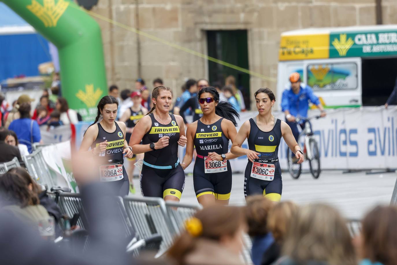 Avilés corona a sus primeros campeones de España en duatlón