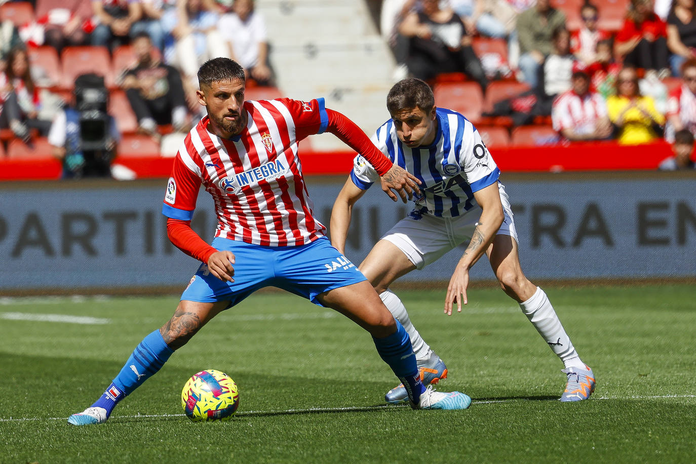 Las mejores jugadas del Sporting - Alavés