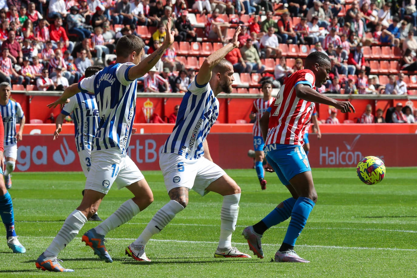 Las mejores jugadas del Sporting - Alavés