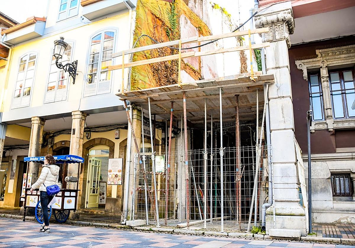 Las obras de edificación en el solar de Rovero 54 comenzaron a principios de este mes.