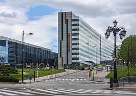 El Hospital Universitario Central de Asturias.