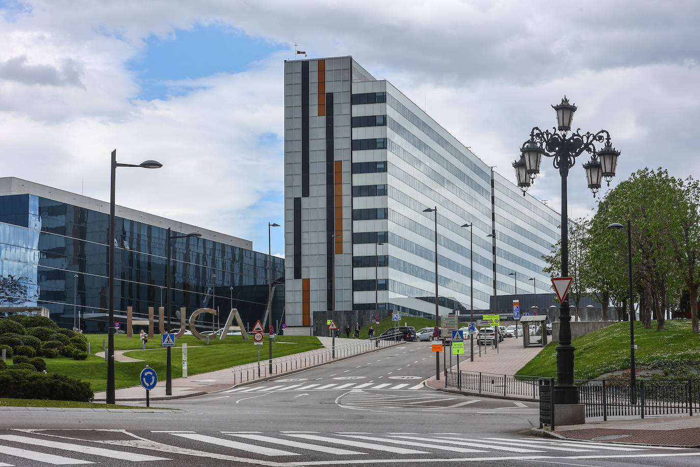 El Hospital Universitario Central de Asturias.