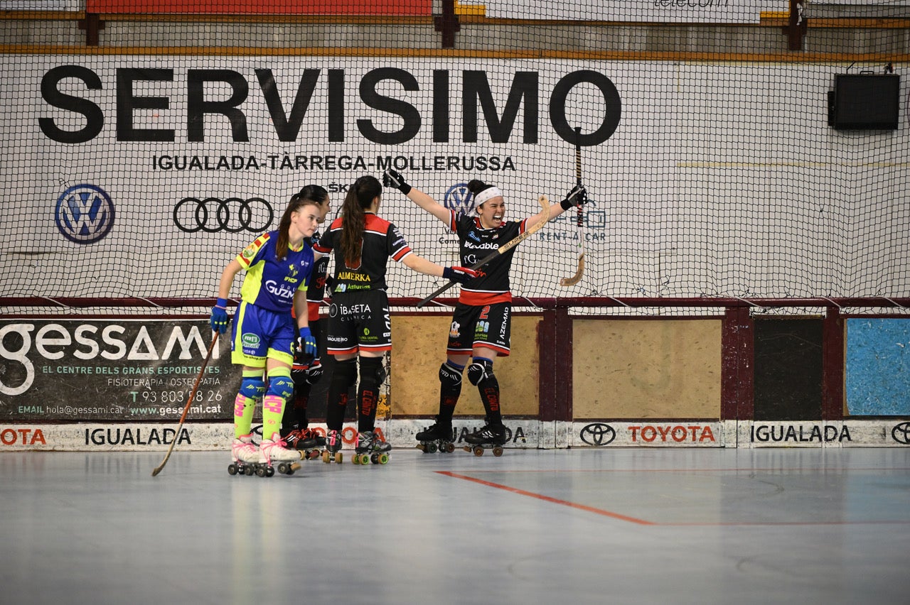 El Telecable Hockey se impone en Igualada