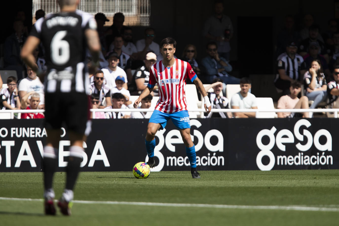 Las mejores imágenes del Cartagena - Sporting