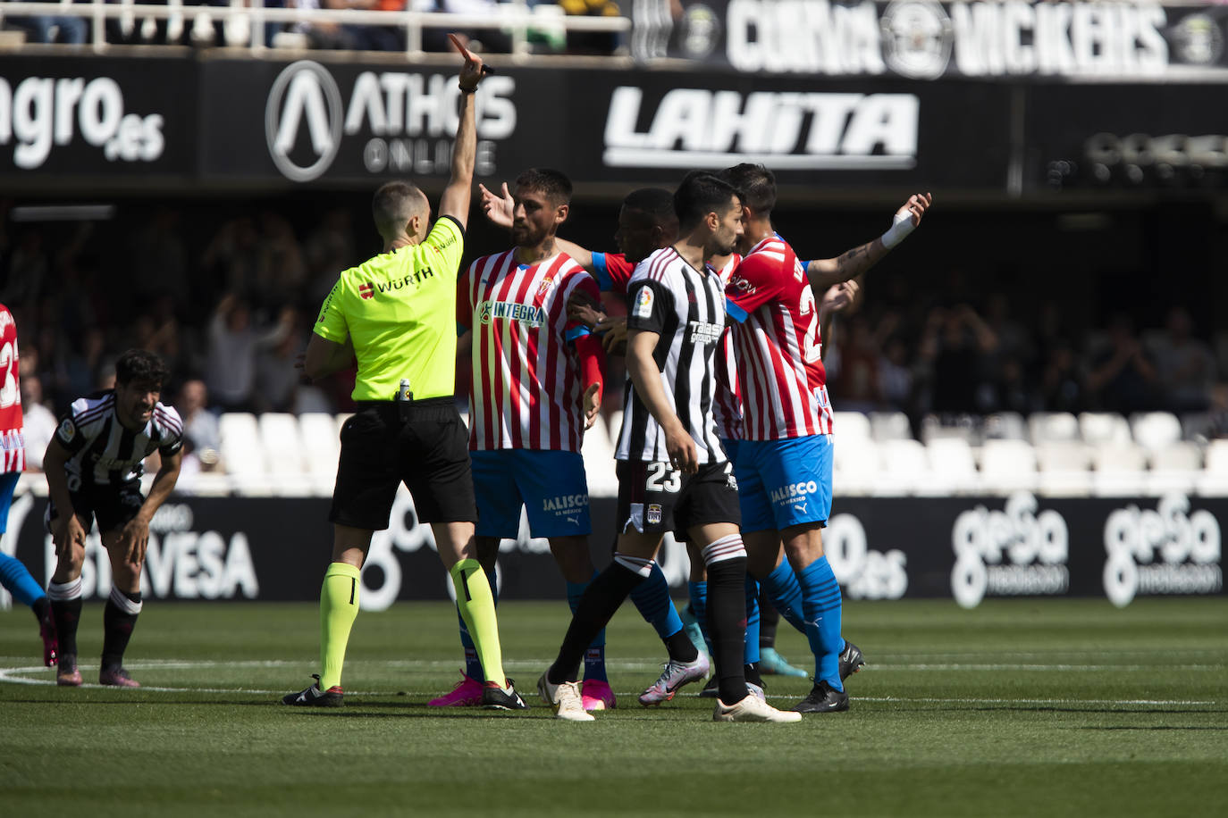 Las mejores imágenes del Cartagena - Sporting