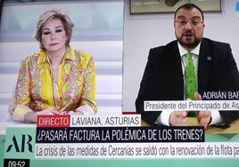 Barbón, en el prgrama de Ana Rosa.