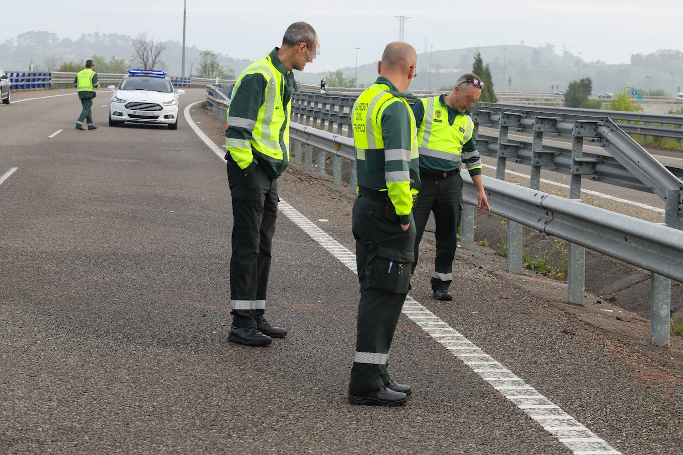 Grave accidente de tráfico en la AS-II