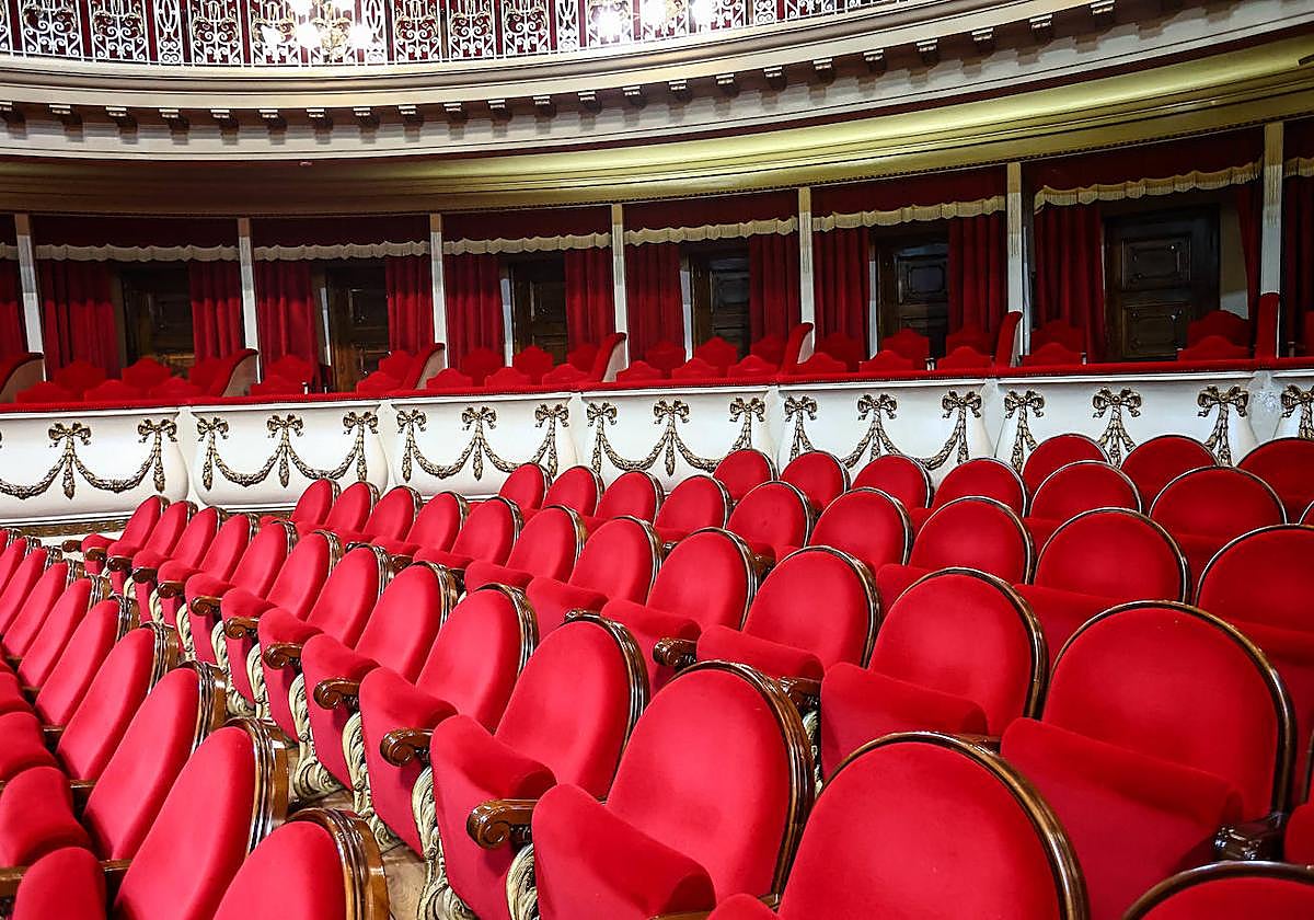 Butacas y palcos del Teatro Campoamor