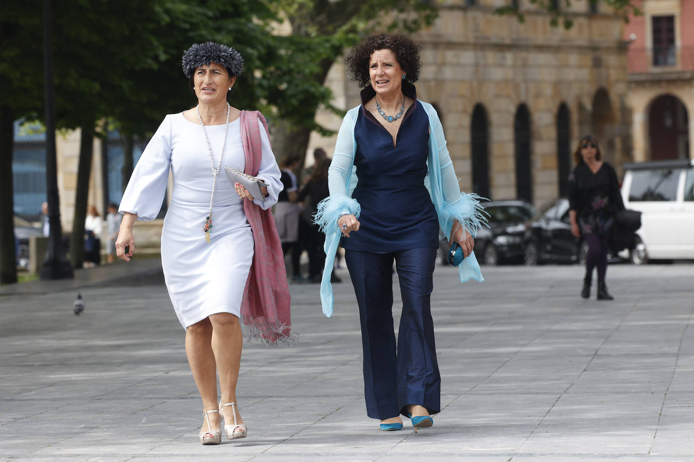 Ángela Pumariega sella su amor en San Pedro