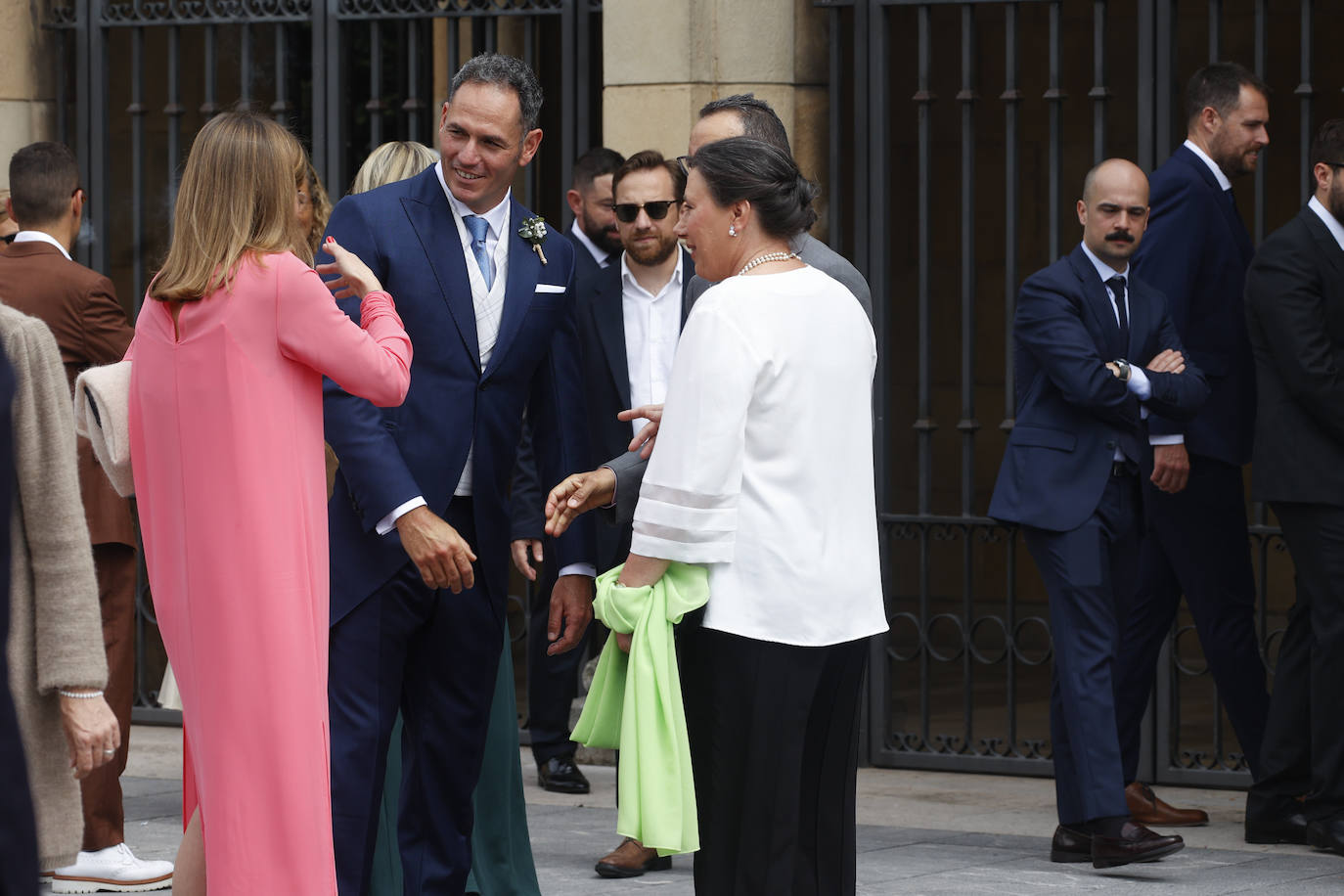 Ángela Pumariega sella su amor en San Pedro